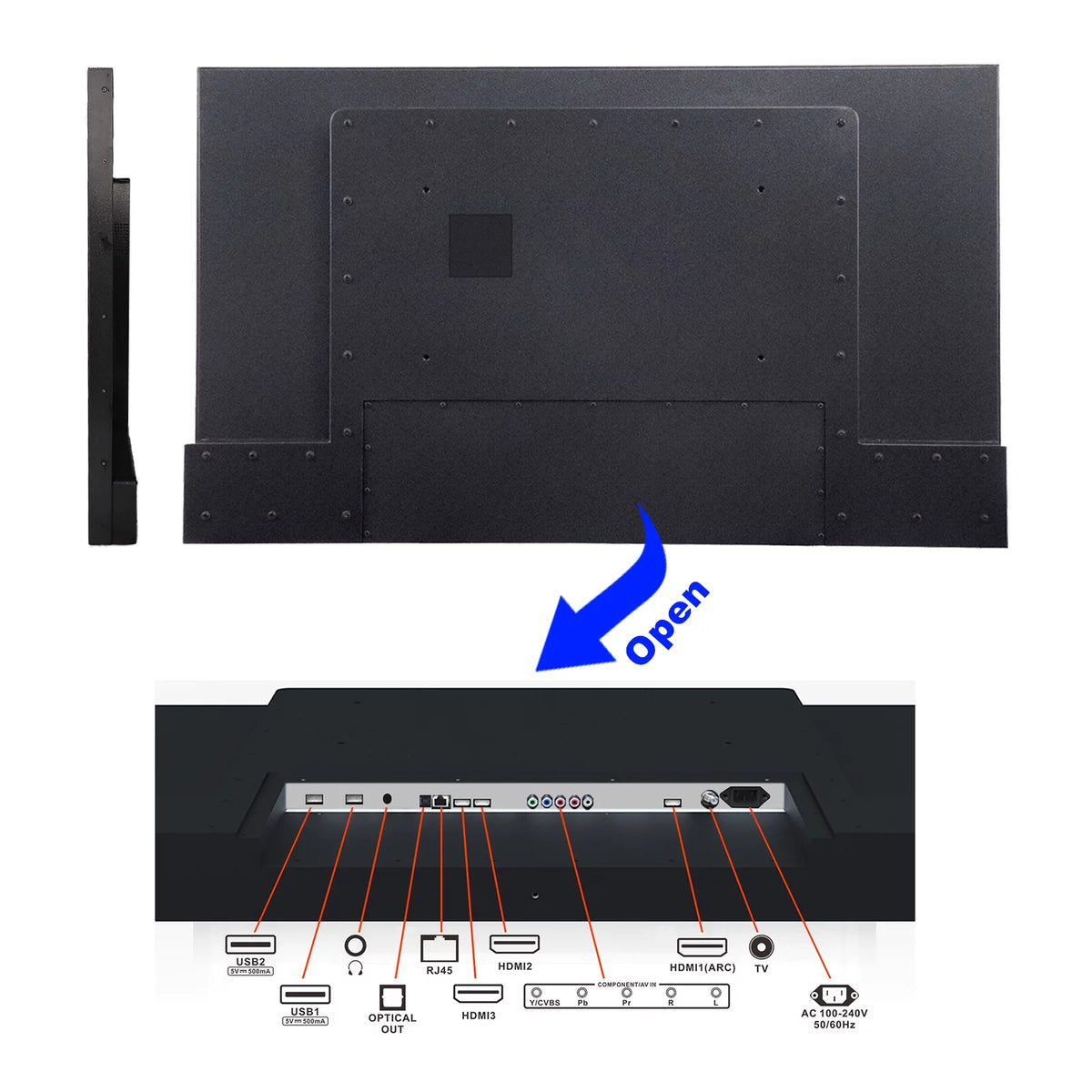 43 inch 4K LED Waterproof Outdoor TV E5071