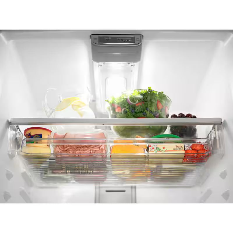 21 cu. ft. Top Freezer Refrigerator in Stainless Steel A234553