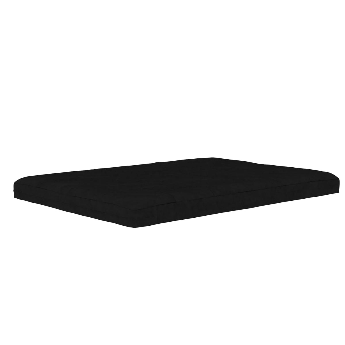 Black Full Size Quilted Microfiber Futon Mattress I951
