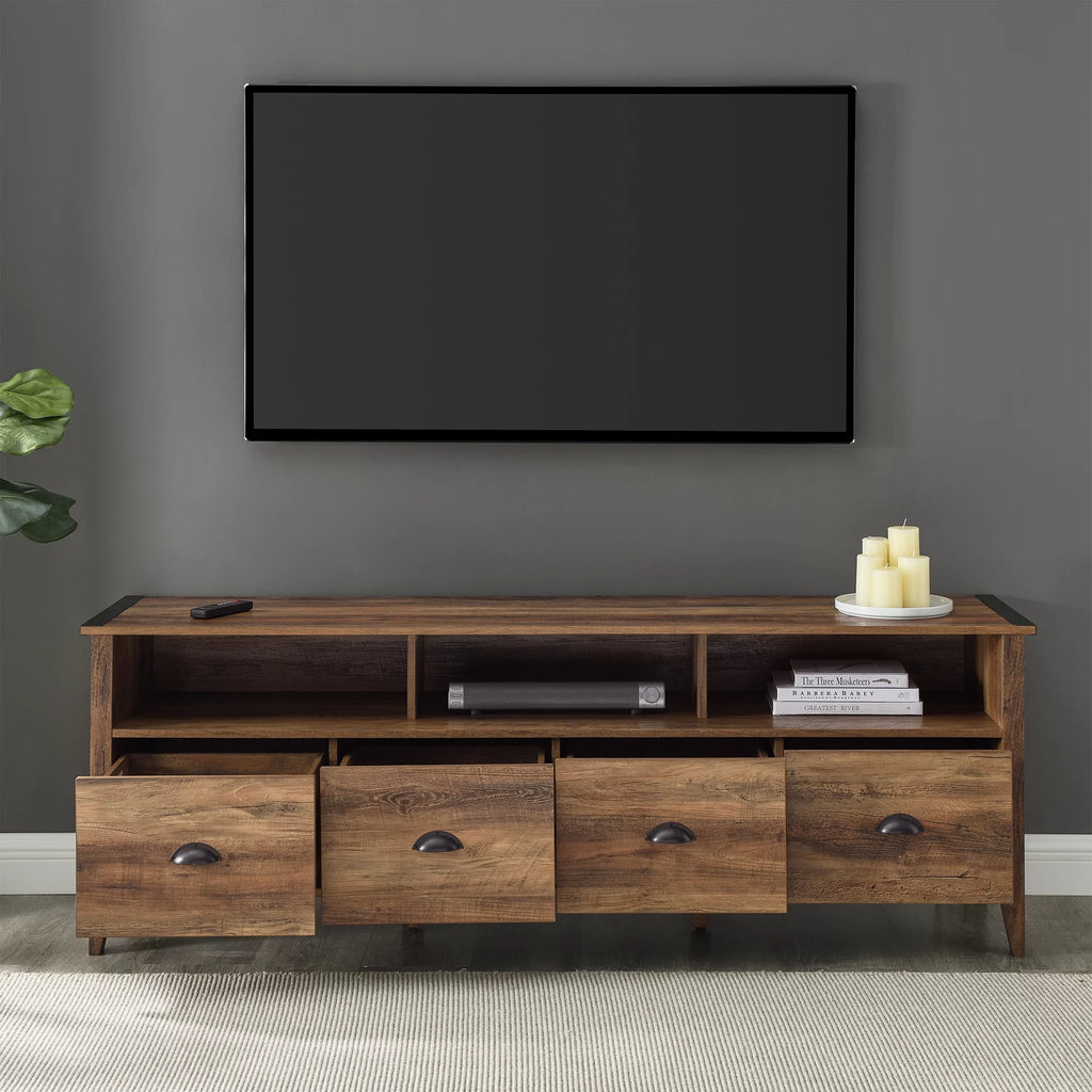 Industrial Farmhouse TV Stand N501387