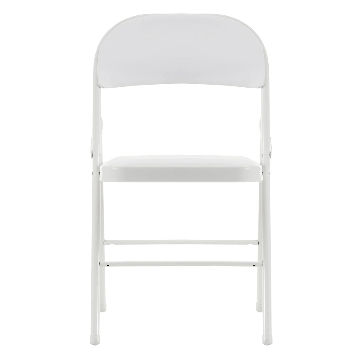 6 Pack Black Folding Chairs Cushioned Padded Seat Metal Frame P496746