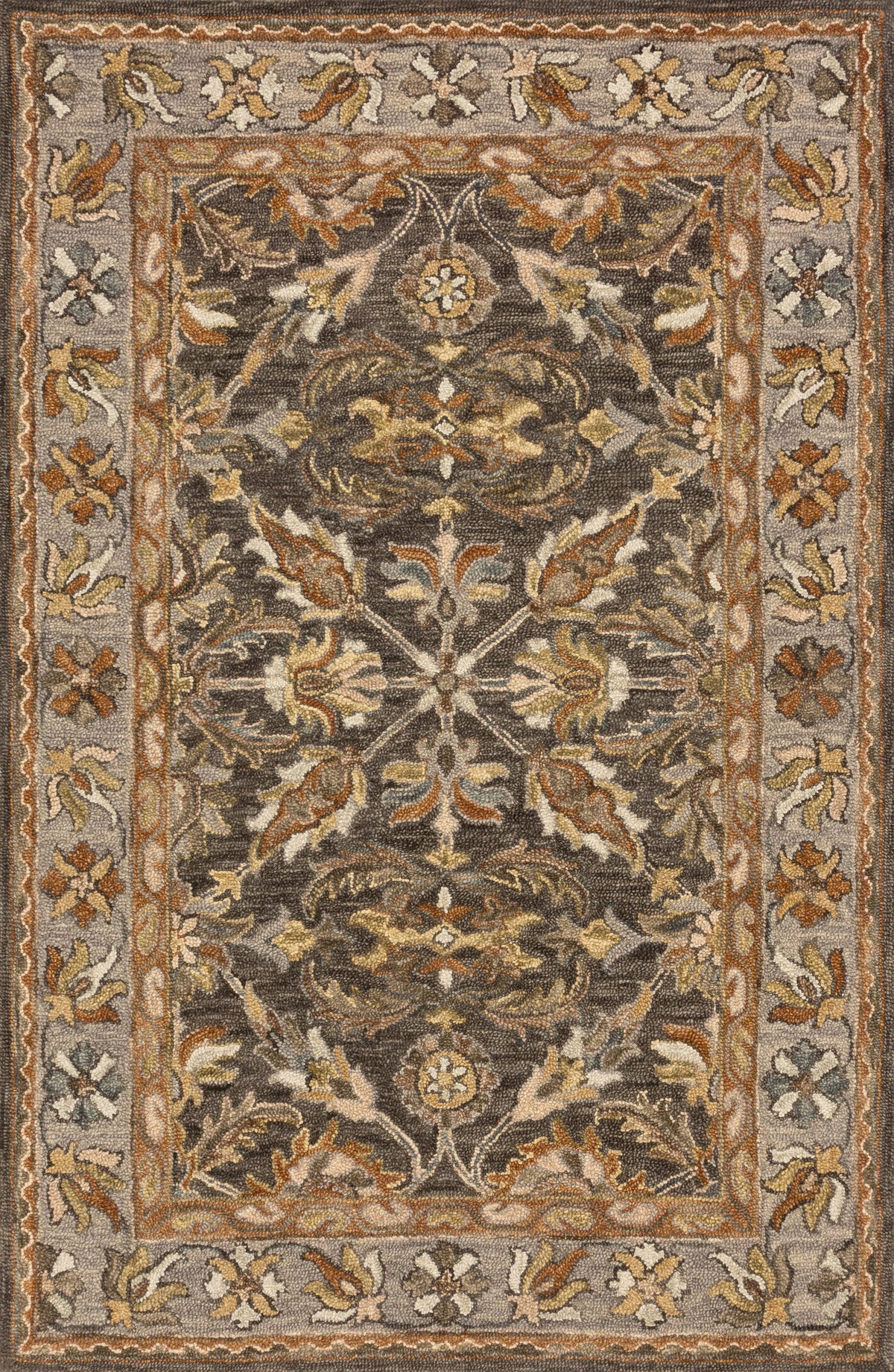 Dk Taupe Grey Rug Q40794