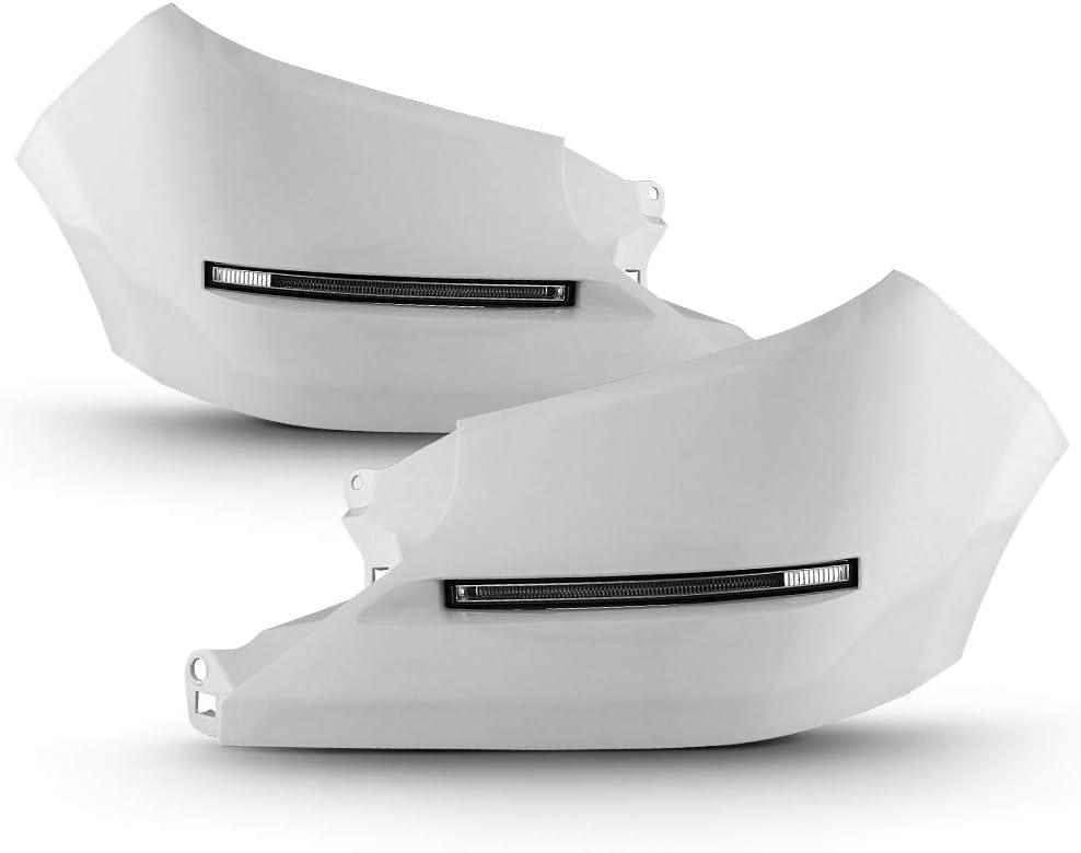 LED DRL Fog Lights Assembly Driver & Passenger Side Q376