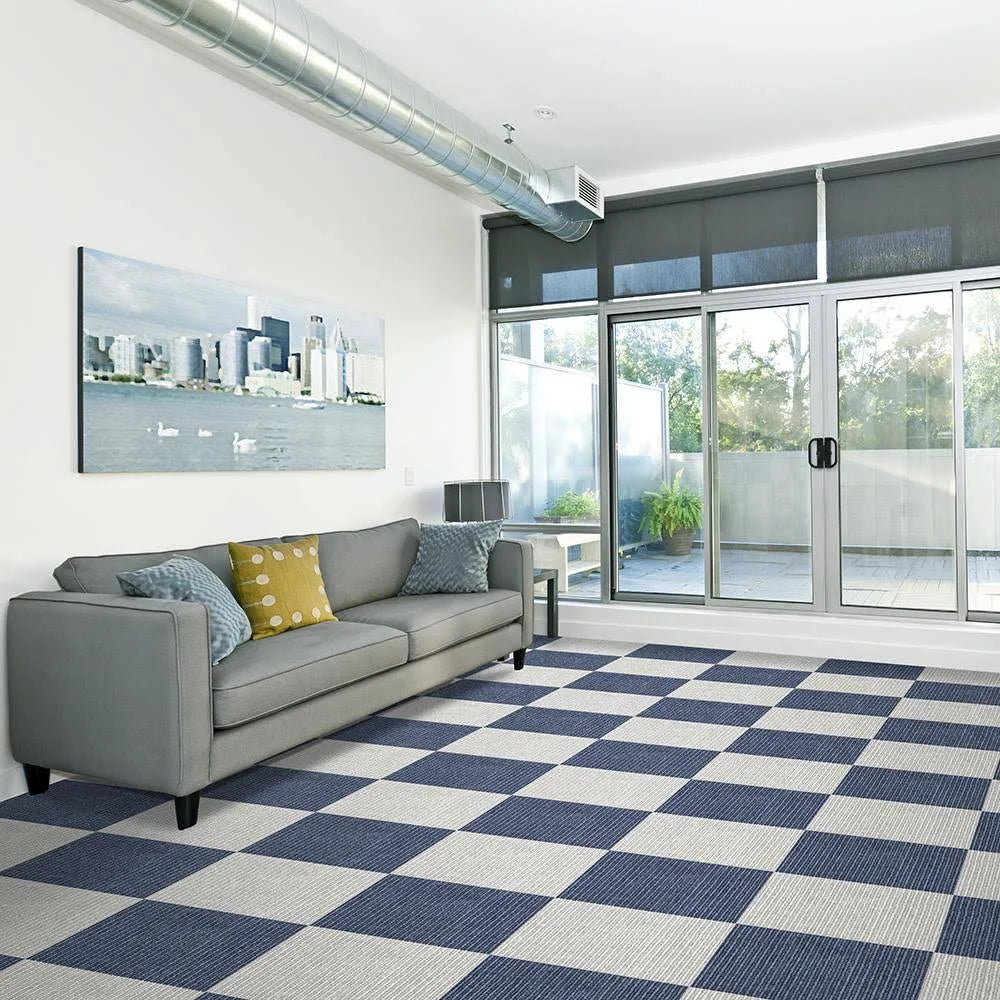 Peel and Stick Carpet Tiles 15 Tiles/Case Taupe T961969