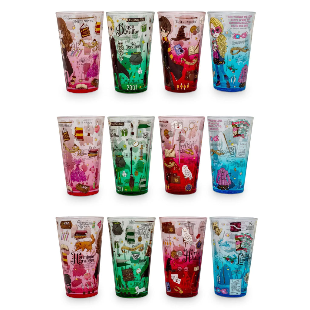16-Ounce Pint Glasses Set of 4 L708