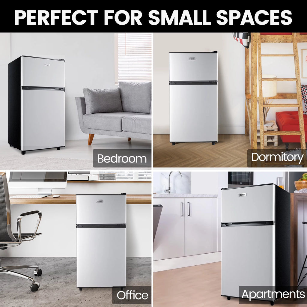 3.5 Cu ft Two Door Mini Fridge T968