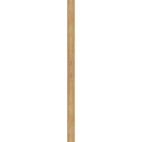 Unfinished Non-Functional Vertical Gable Vent O41109