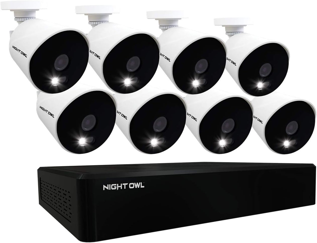 4 Wired 1080p HD Indoor/Outdoor Security Camera System with 1TB Hard Drive P5233