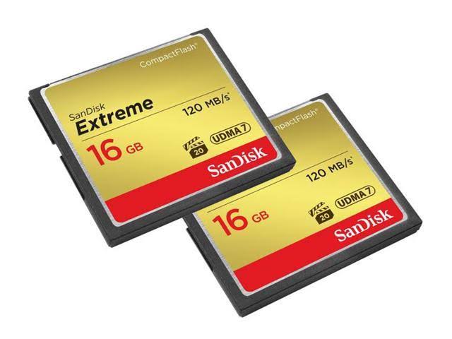16 GB CompactFlash Memory Card Pack of 2 C1500