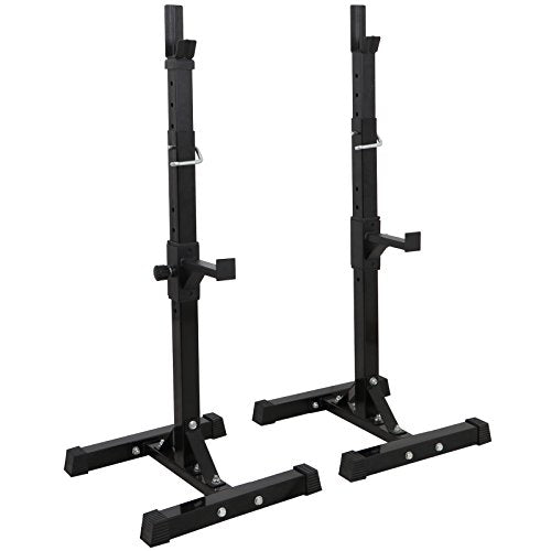 Adjustable Steel Squat Rack Pair 40''-66'' 550lbs X359141
