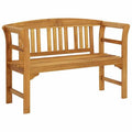 47.2 inch Solid Acacia Wood Garden Bench P387