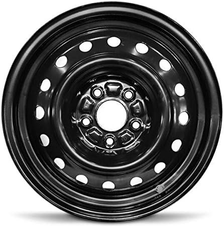 16 inch 5 Lug Black Steel Wheel D2178