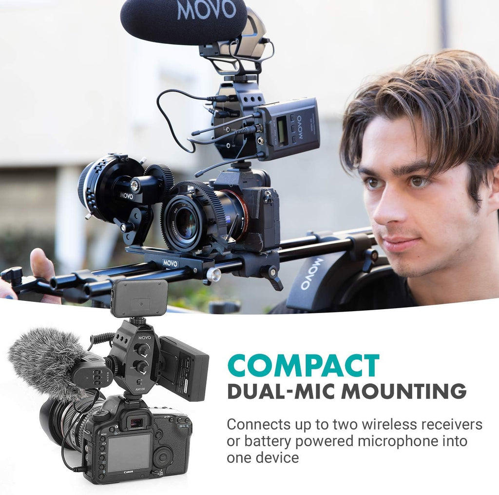 48-Channel UHF Wireless Lavalier Microphone System with 2-Ch Mixer, 2 Receivers, 4 Transmitters, and 4 Lapel Microphones Z20496