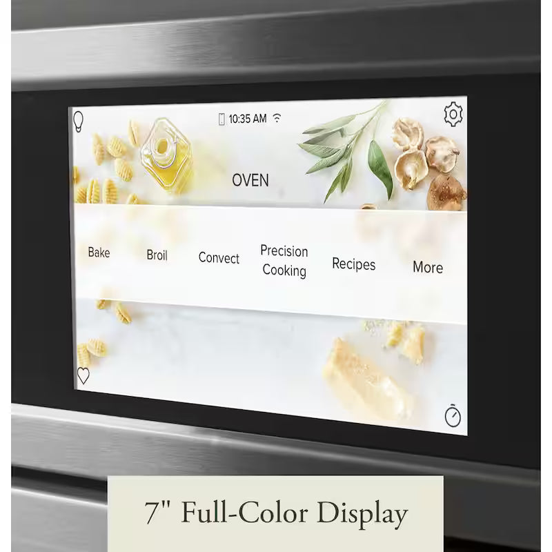 Smart Electric Wall Oven and Microwave Combo in Matte Black L655997