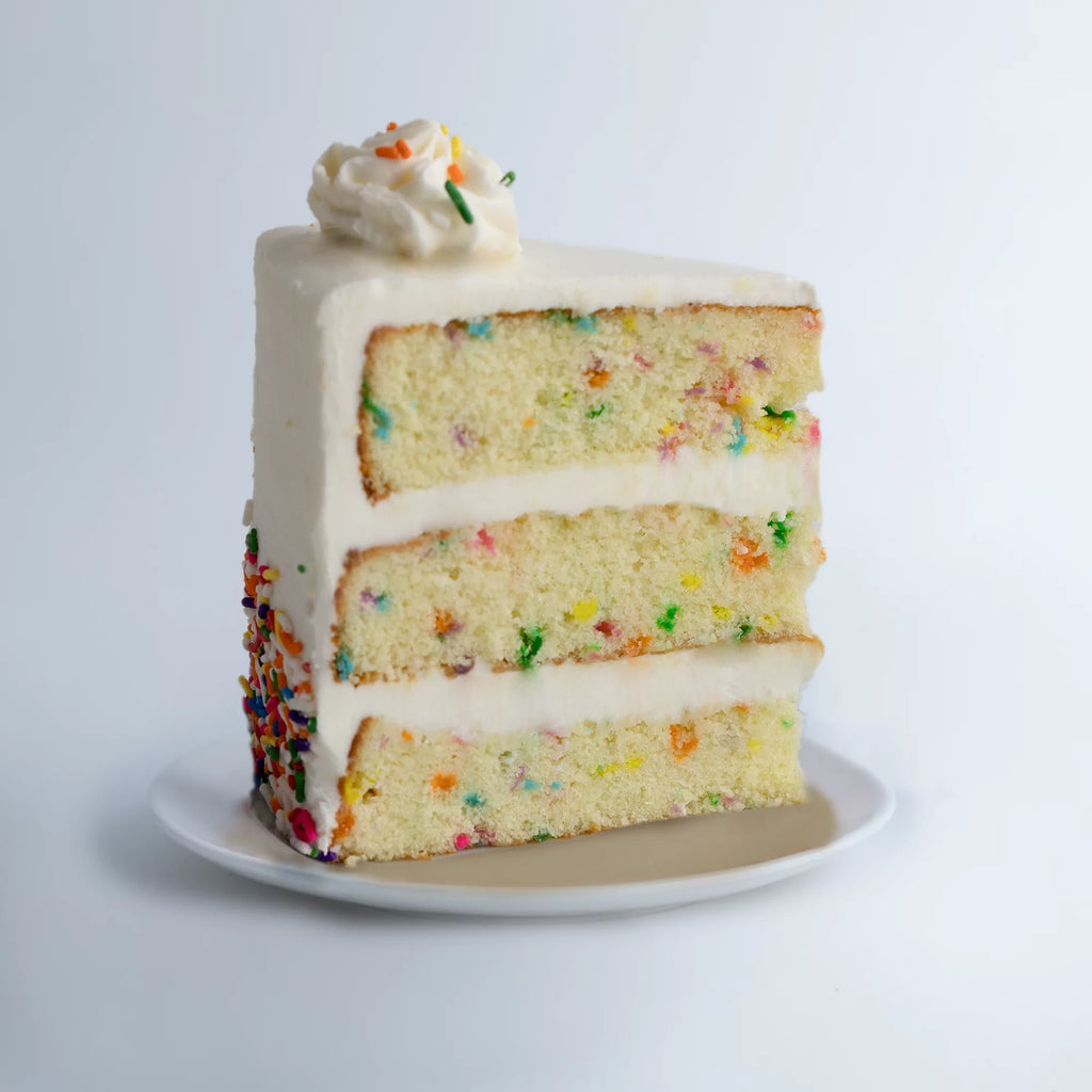 Vanilla Confetti Cake Large 10” Size N34788