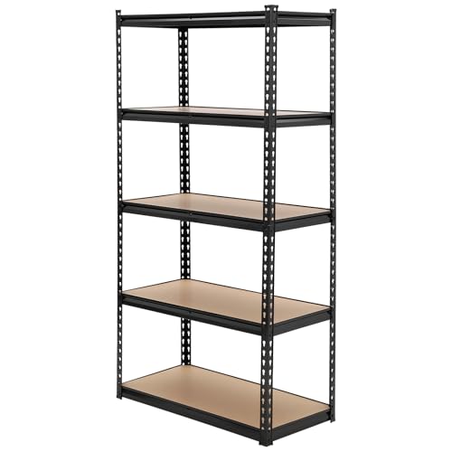 5-Tier Adjustable Heavy Duty Storage Shelves F62914