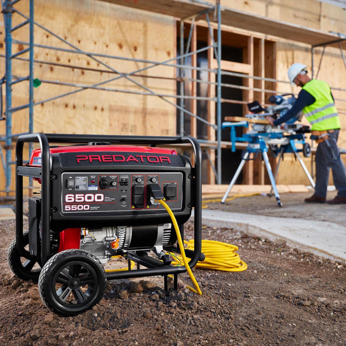 6500 Watt Gas-Powered Portable Generator G26002