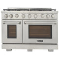 48 6.7 cu. ft. Natural Gas Range in Stainless Steel A200550