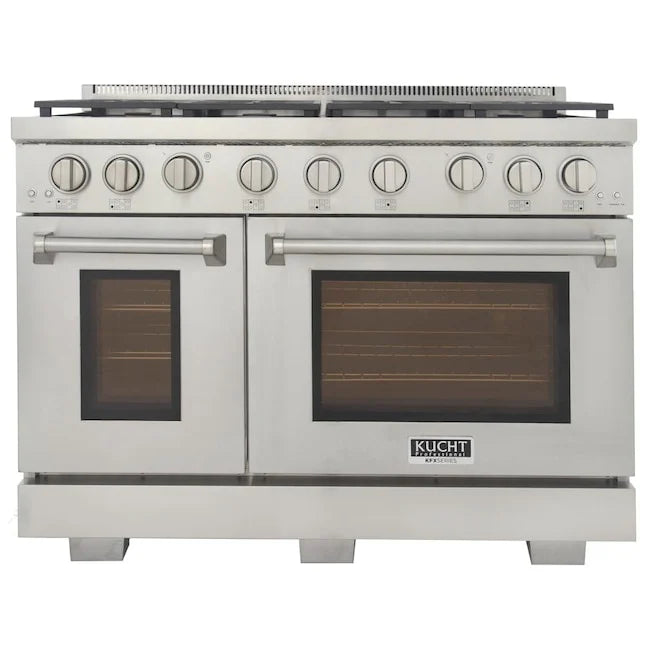 48 6.7 cu. ft. Natural Gas Range in Stainless Steel A200550