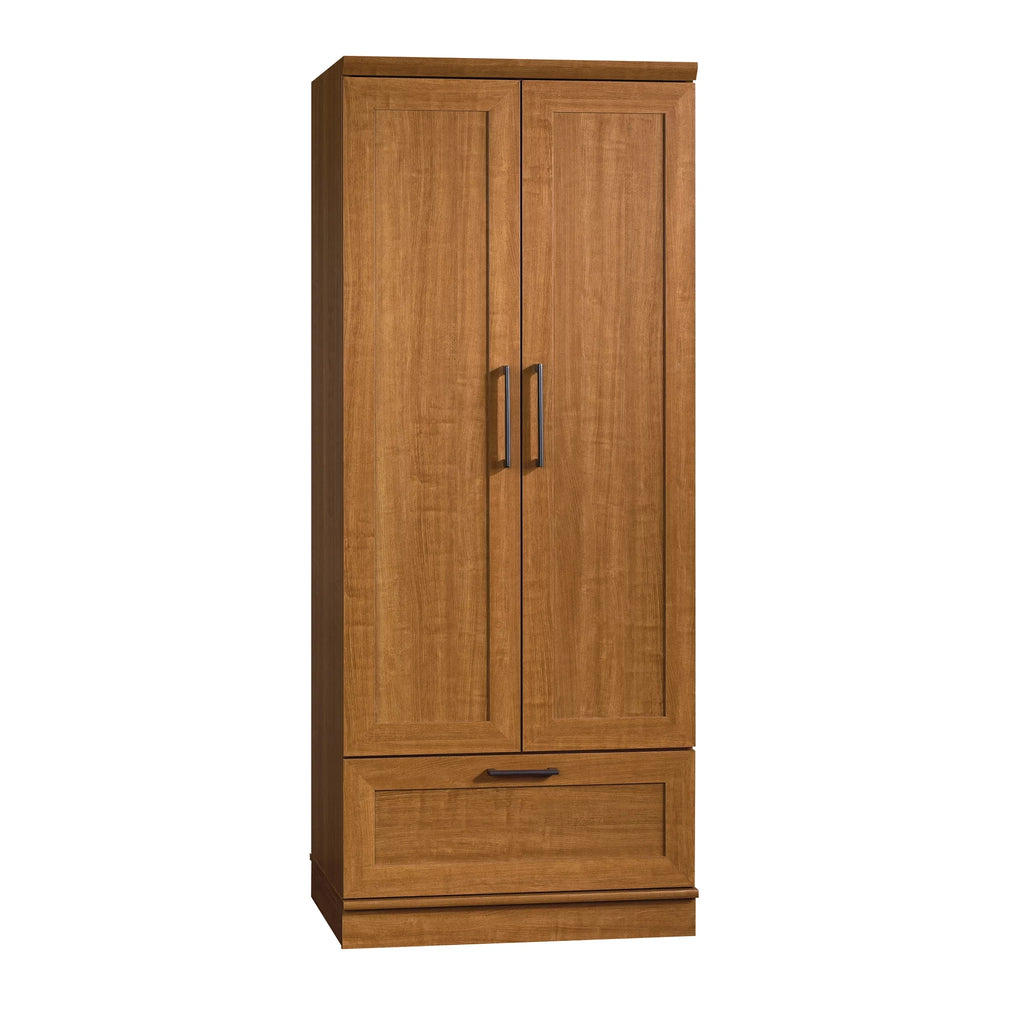 Sienna Oak Finish Wardrobe/Storage Cabinet O9130