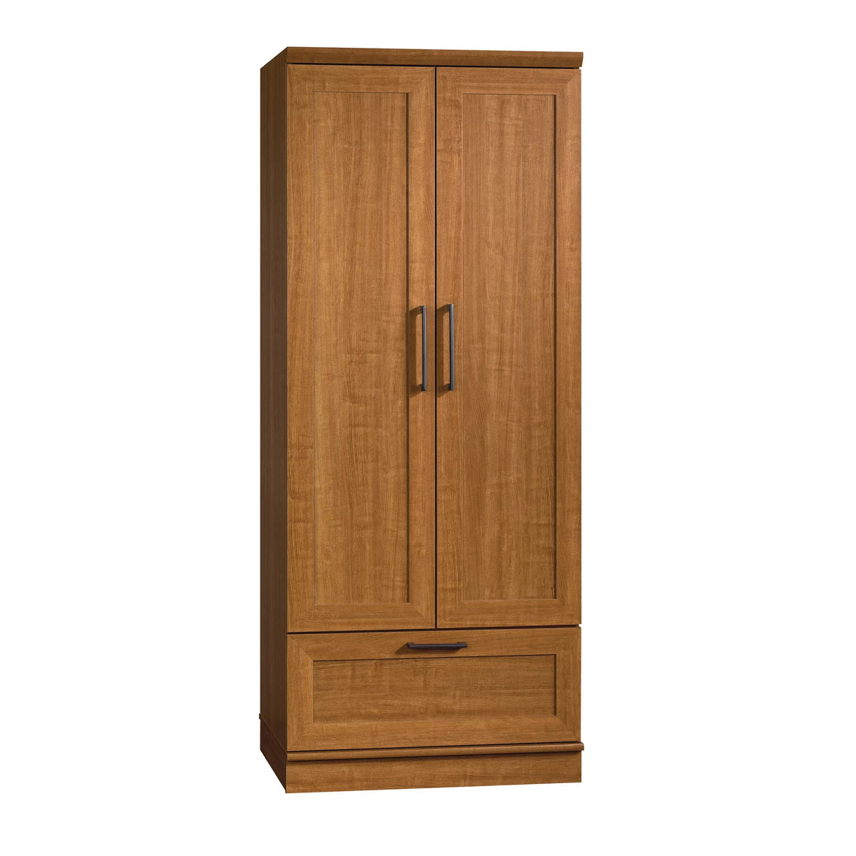 Sienna Oak Finish Wardrobe/Storage Cabinet O9130