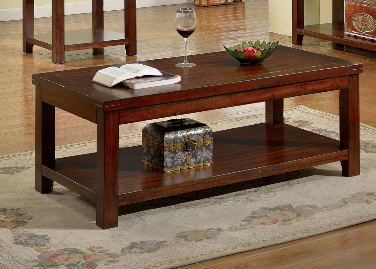 3-Piece Wood Coffee Table Set G9070