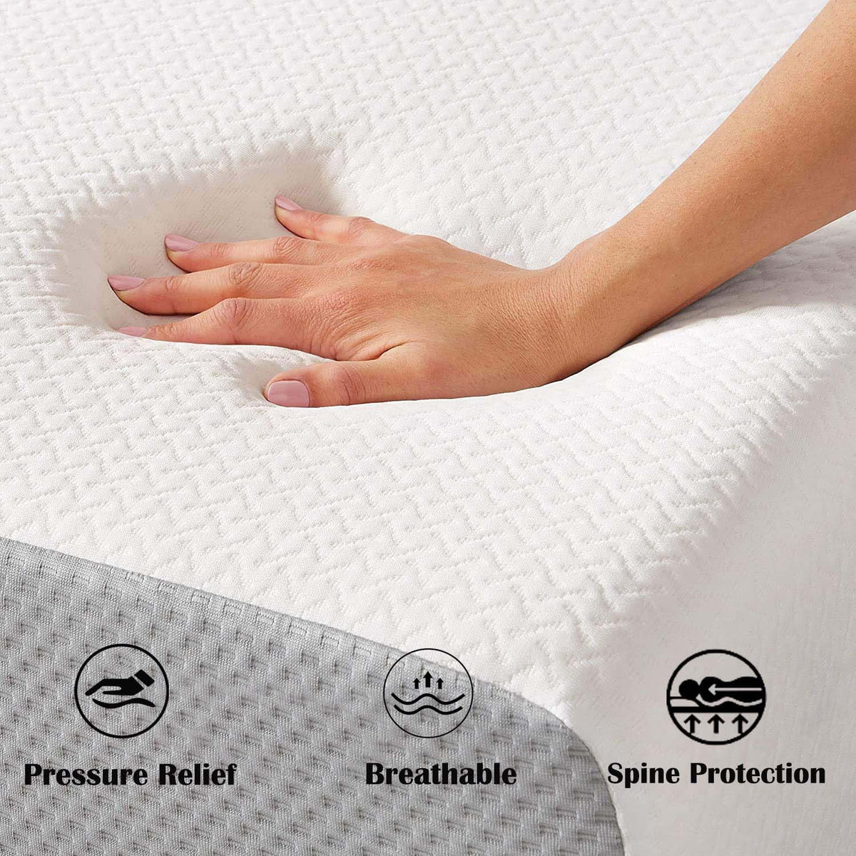 Memory Foam Mattress 6 Inch Queen T920