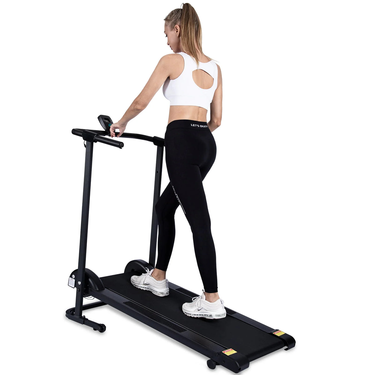 Manual Treadmill with 10° Incline Foldable E2431