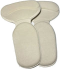 1 Pair Orthopedic Silicone Non Slip Heel Protector Shoe Insole Pads (Beige) Z7948