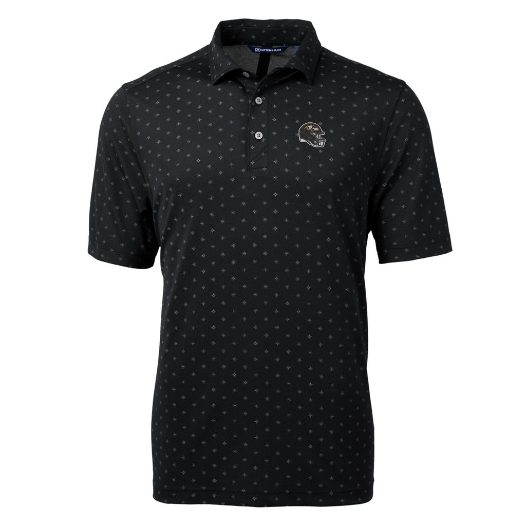 Men's Black Recycled Polo W2521