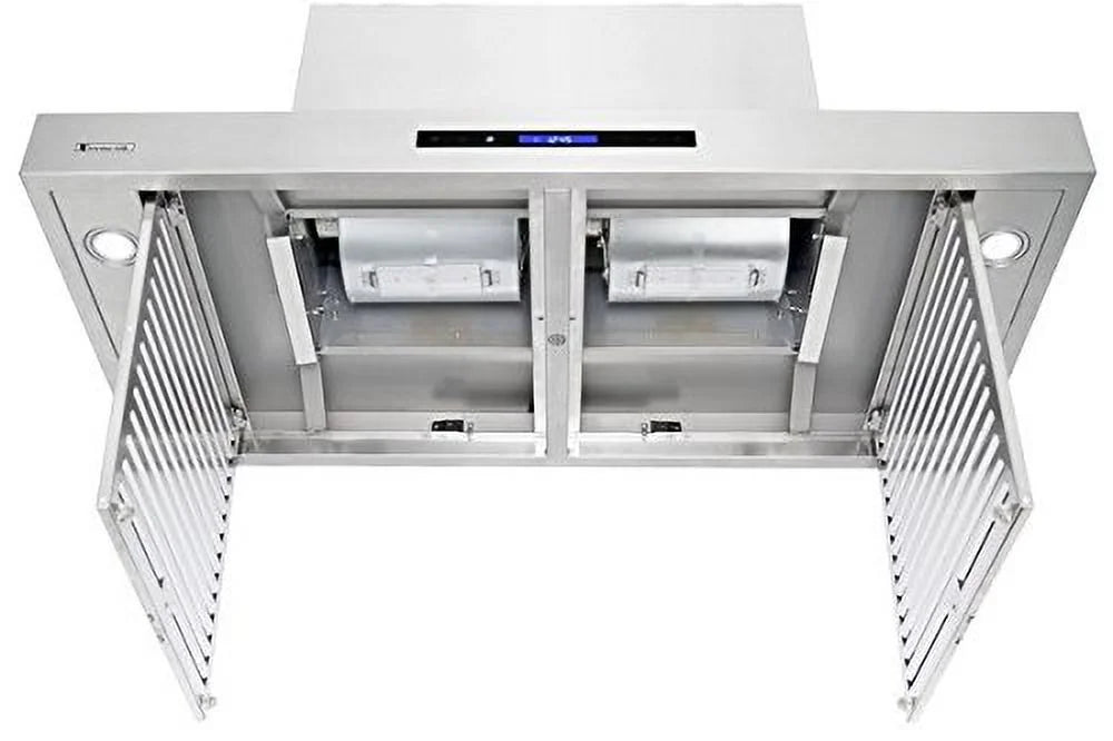48'' Wide 1600 CFM Stainless Steel Island Mount Range Hood M238
