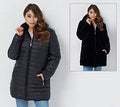 Reversible Faux Fur Water Resistant Jacket Z806