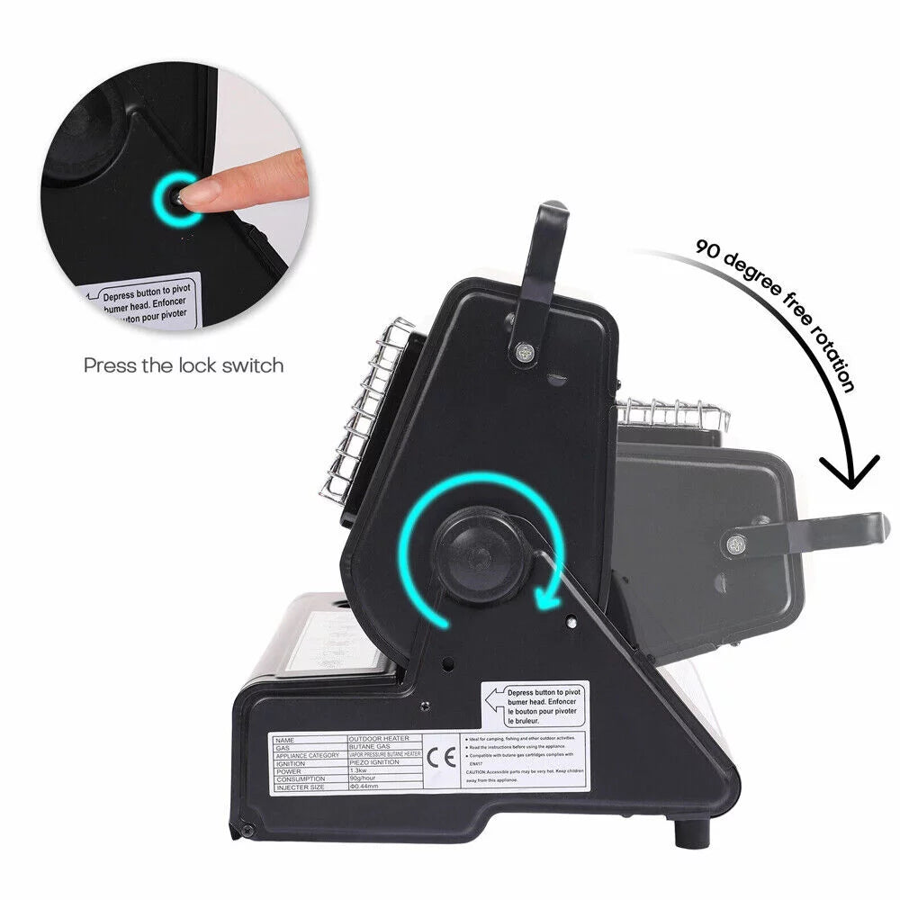 Portable Gas Butane Heater Stove Burner L432722