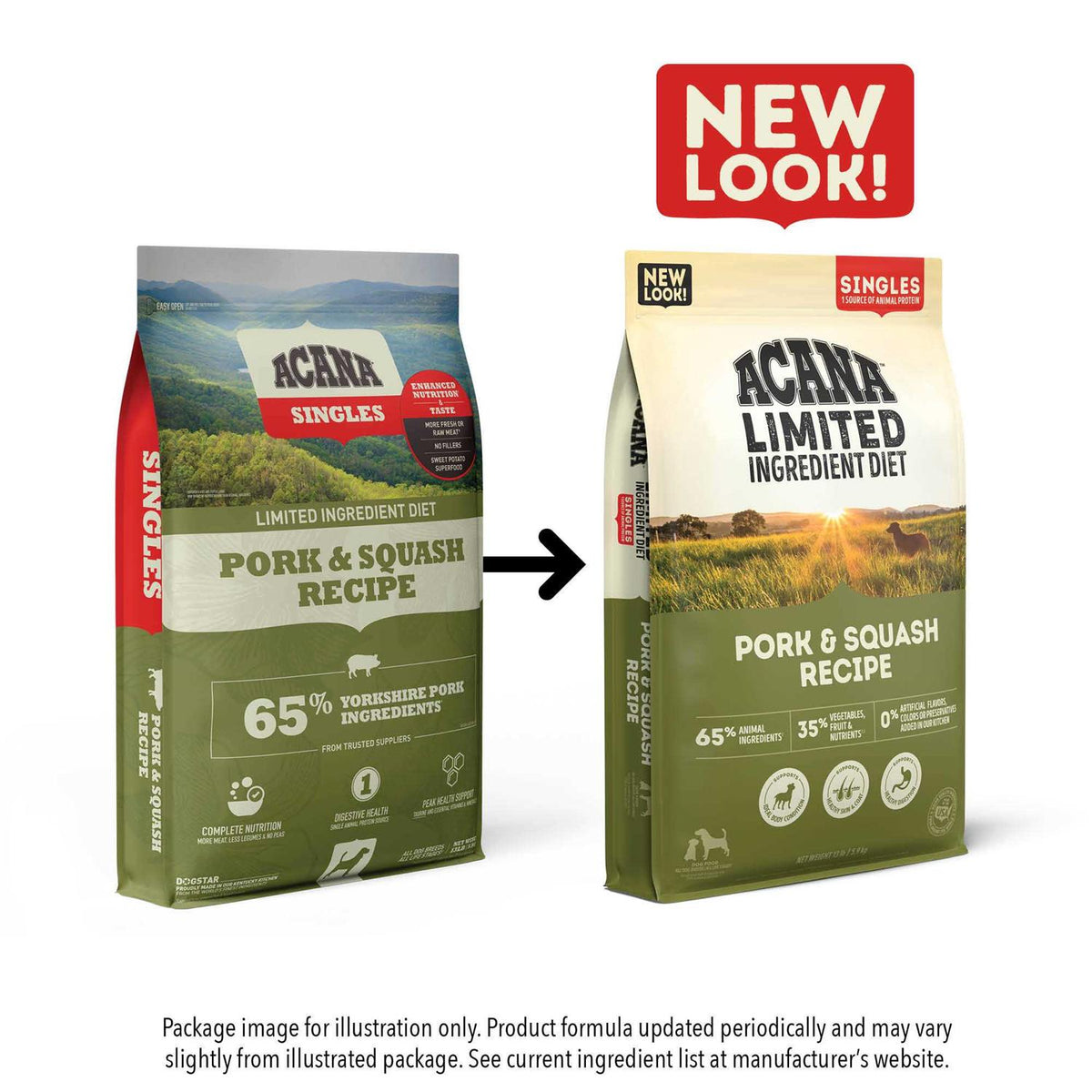 Grain-Free Pork & Squash Dry Dog Food U478513