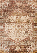 Rust Ivory Rug 6'7 x 9'2 O555