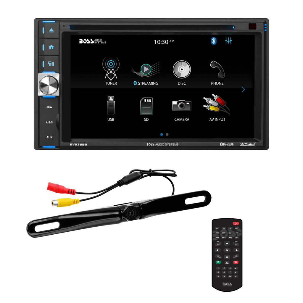 6.2” LCD Car DVD Player with Rearview Camera J20926
