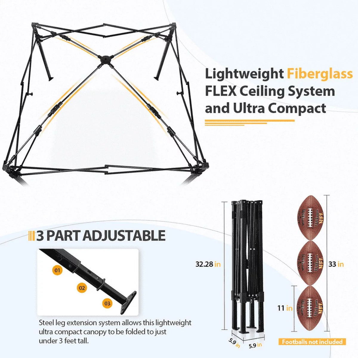 4 ft x 4 ft Pop-up Changing Room Canopy H834