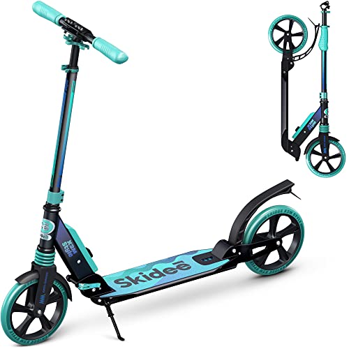 Adjustable Folding Adult Scooter with Large Wheels R788244