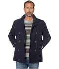 Men's Classic Double Breasted Peacoat G503389
