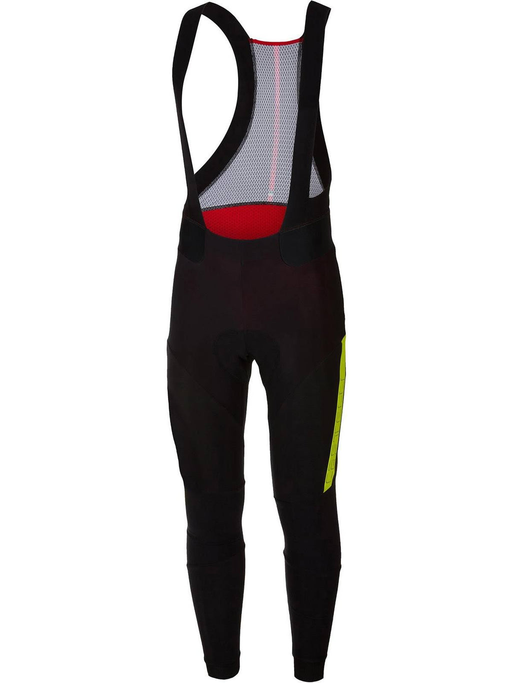 Black Yellow Bib Tights F890557