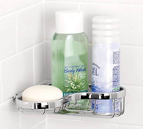 Polished Chrome Corner Shower Basket H600801