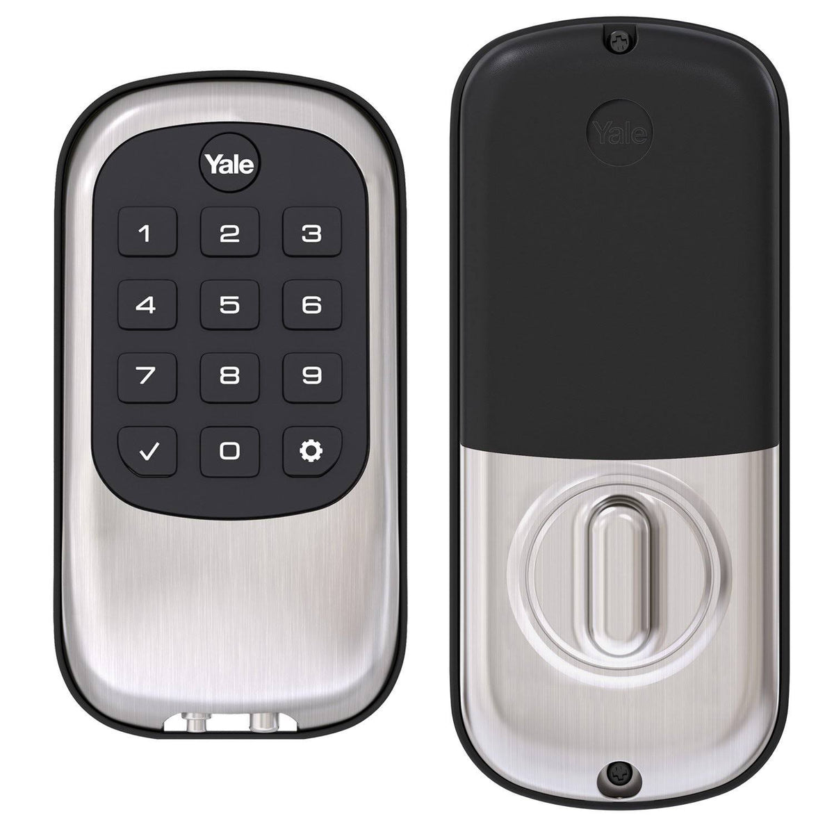 Push Button Deadbolt Polished Brass B851
