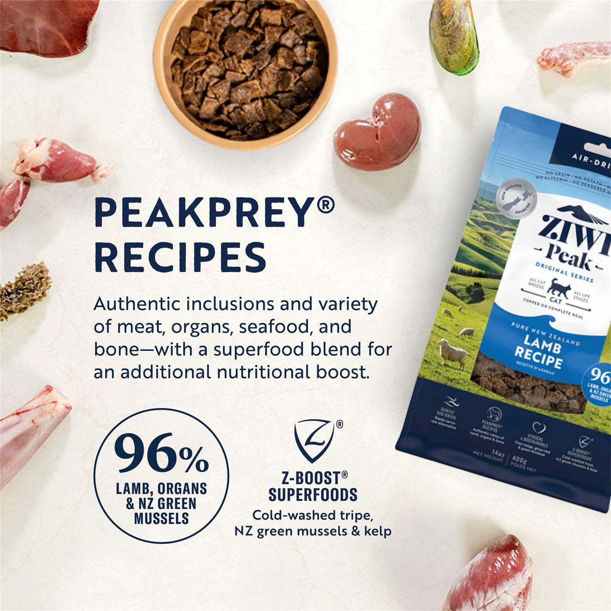 Air-Dried Cat Food Lamb A7311
