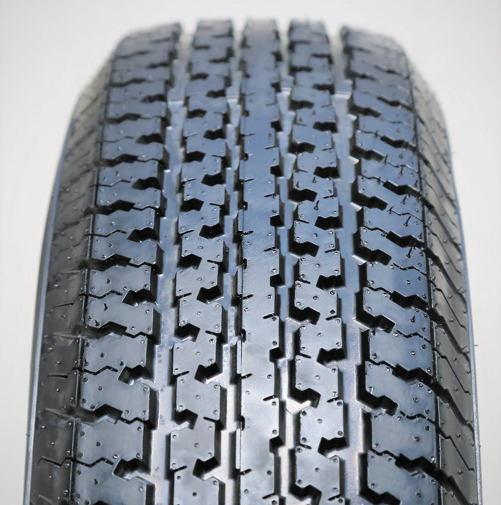 Pair of 2 Steel Belted ST 205/75R15 Load E Trailer Tires Q31691