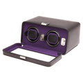 Double Watch Winder with Cover O836