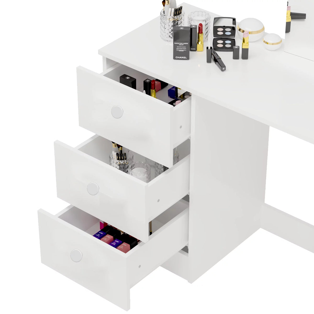 Modern White Vanity Table D3343