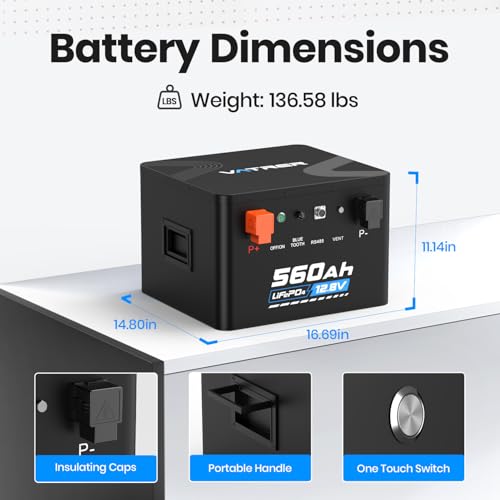 460Ah LiFePO4 RV Battery K26955