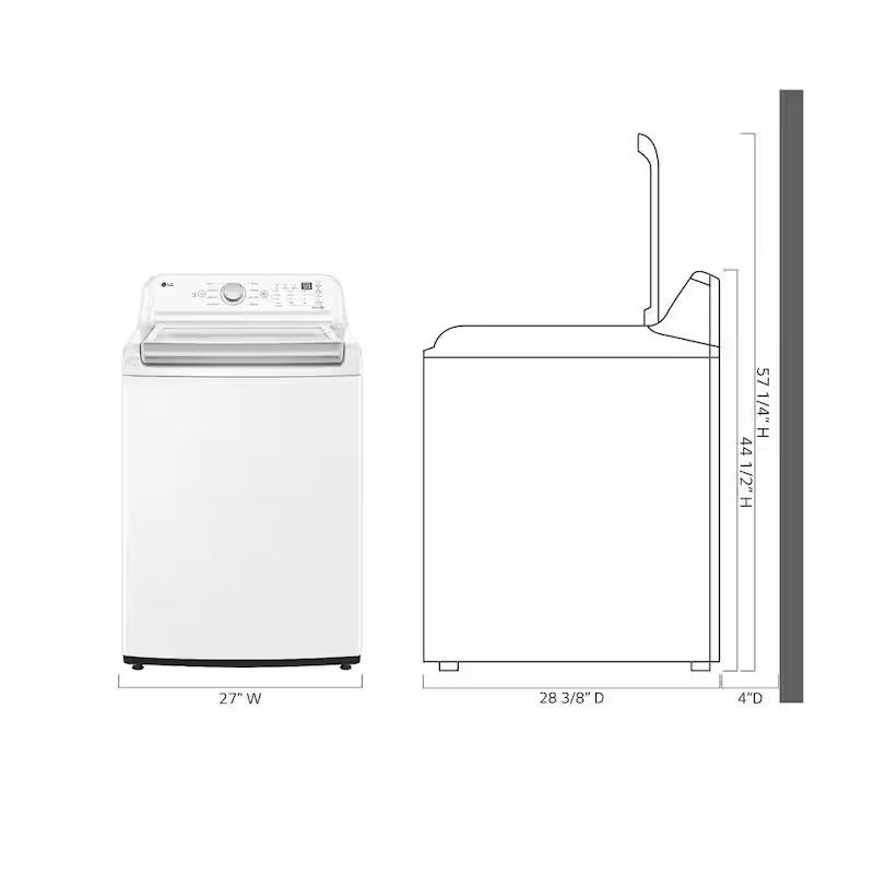 4.8 cu. ft. Top Load Washer with 4-way Agitator K47813