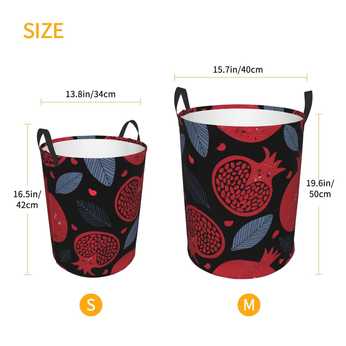 Waterproof Laundry Hamper with Handle D22968
