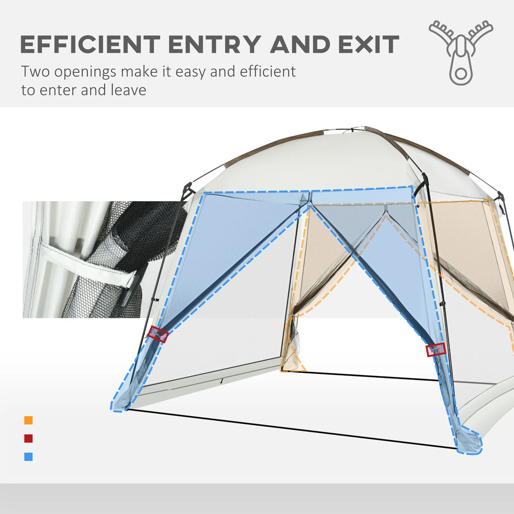 10' x 10' Screen Tent with UV50+ Protection K866038